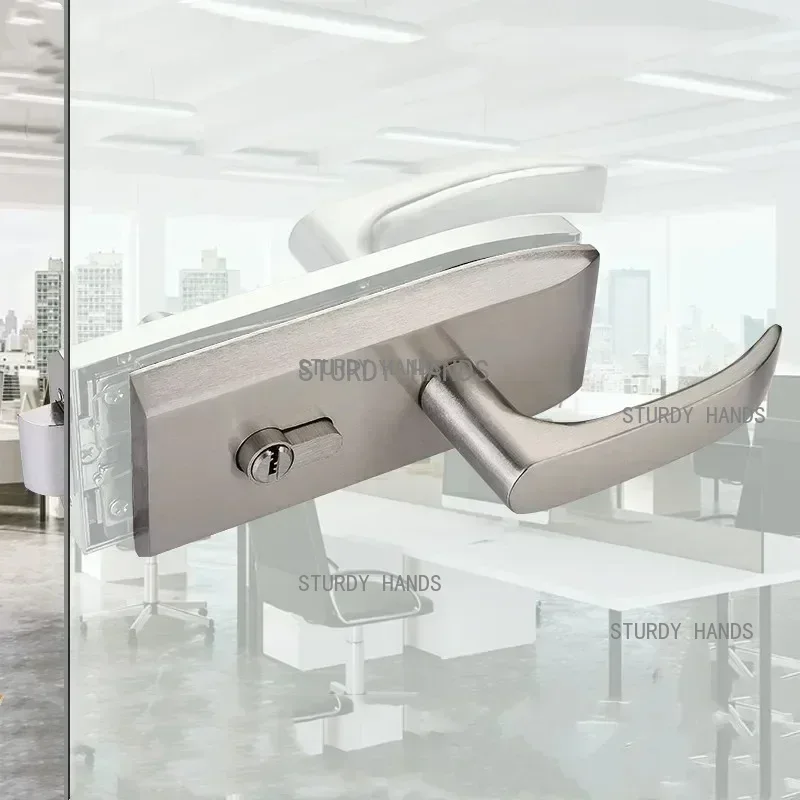 Glass Door Hinge - Kunci pintu kaca kantor, perangkat keras
