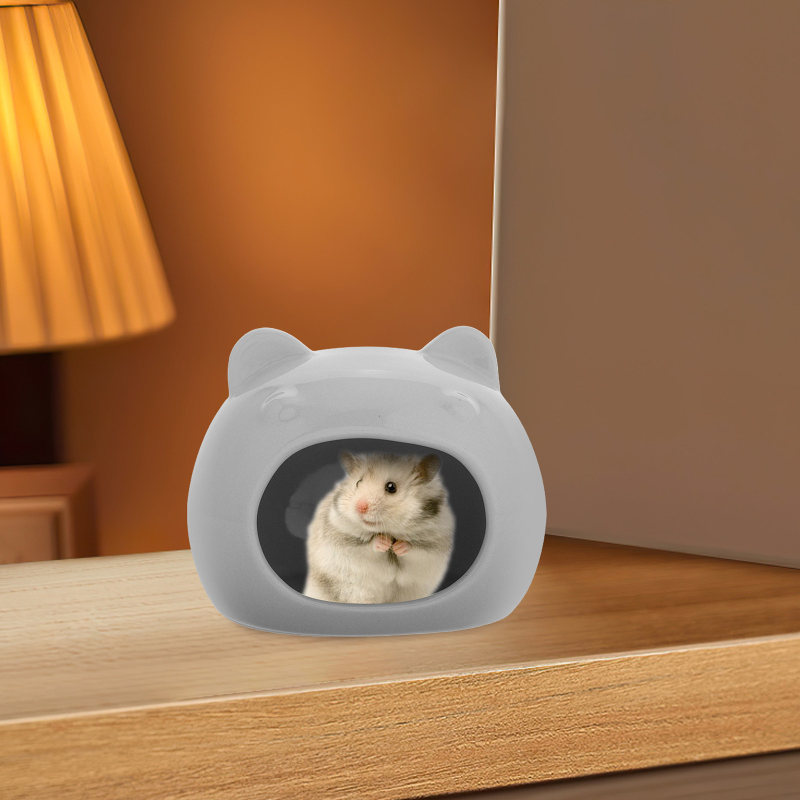 Hide Cave Ceramic - Tempat Persembunyian Hamster Keramik, Sarang Hewan