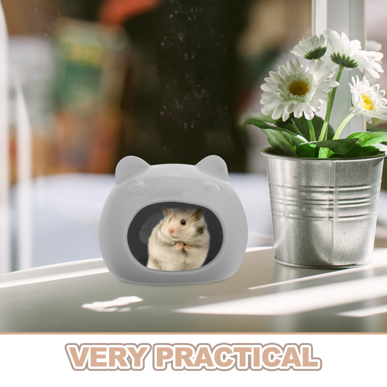 Tempat Persembunyian Hamster K - Hide Cave Ceramic ulasan dan harga